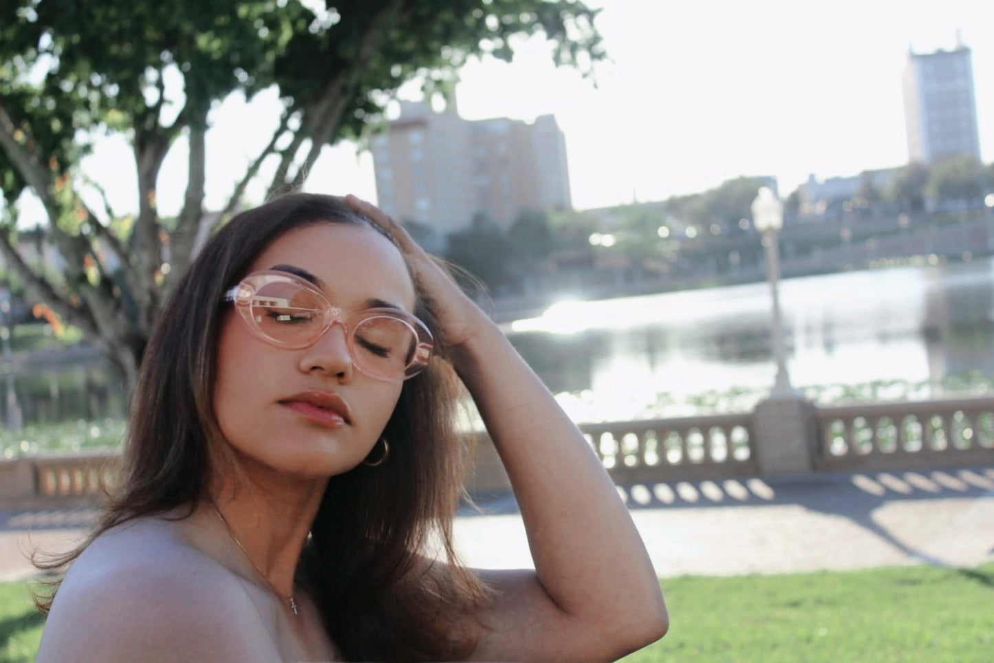 Cloud Jelly Sunglasses- “Rose”