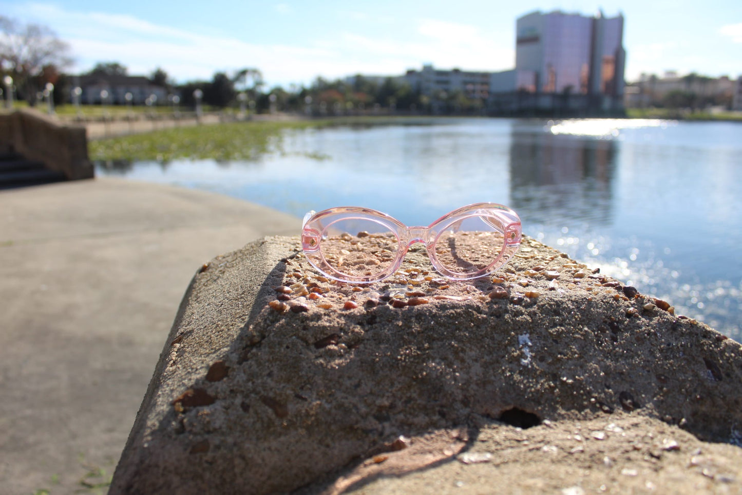 Cloud Jelly Sunglasses- “Rose”