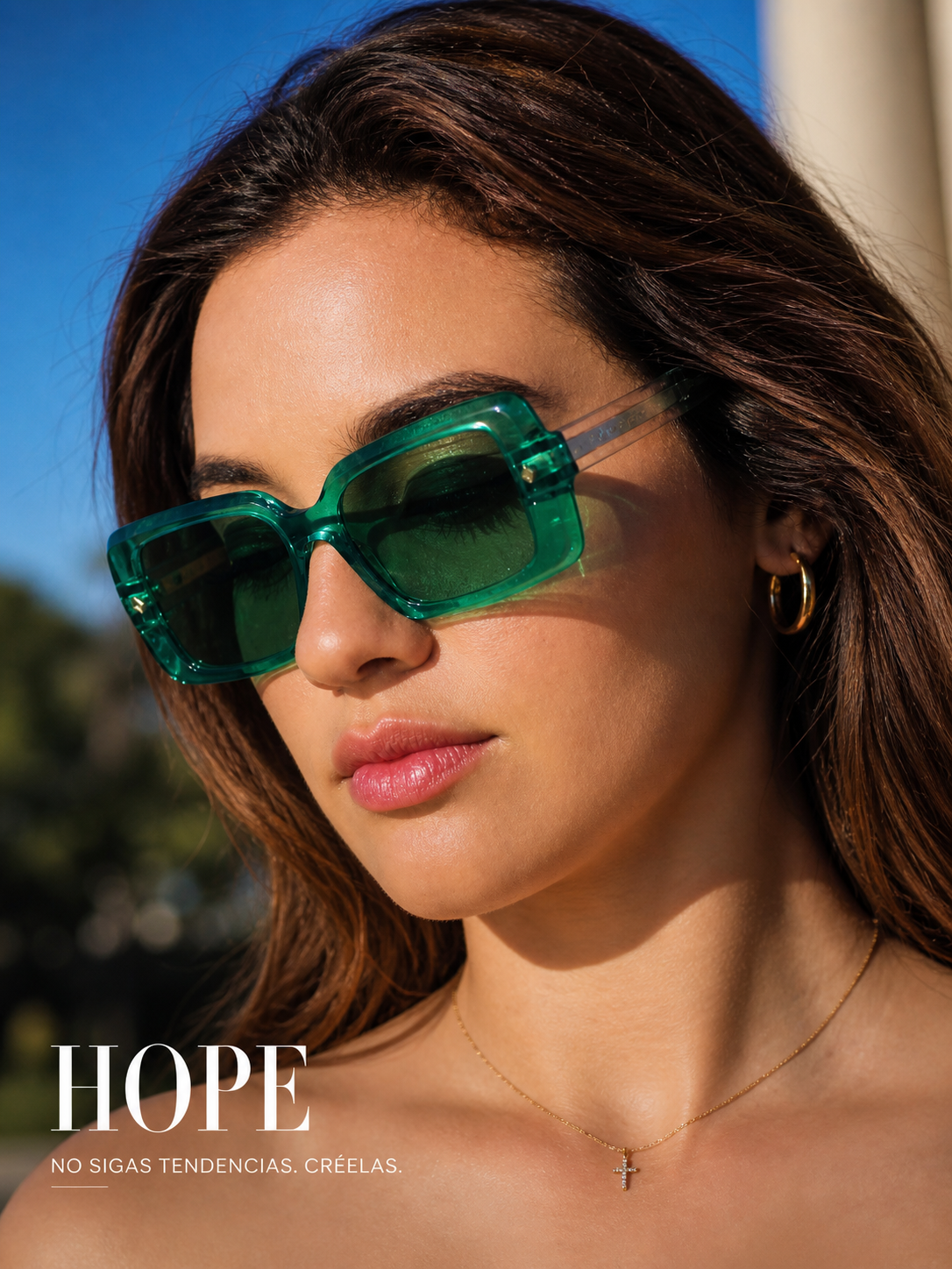 HOPE – Gafas de Sol Rectangulares Premium | No sigas tendencias, créalas – Cloud Jelly™