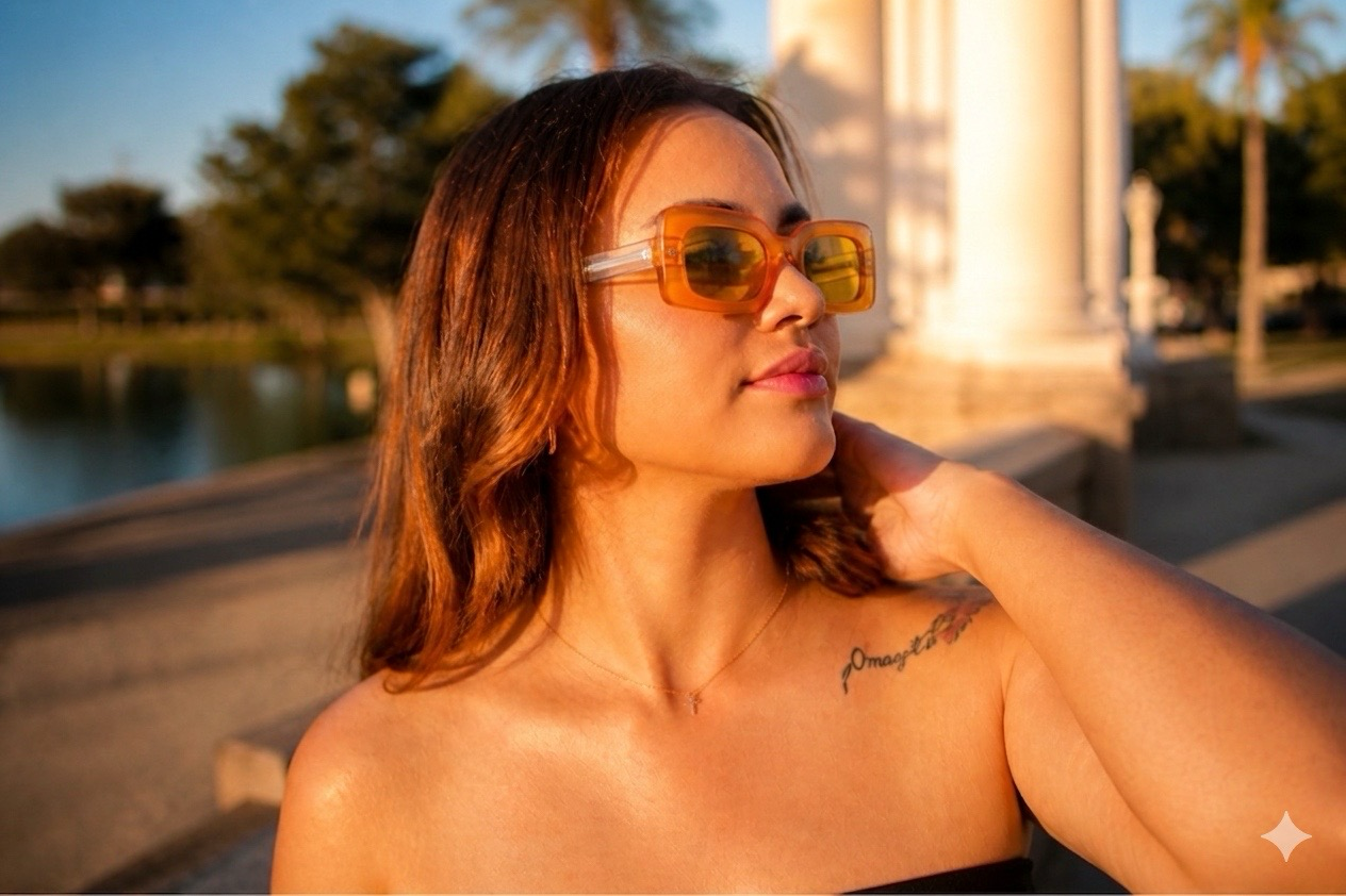 Sun | Gafas Ámbar Premium – No sigas tendencias, créalas ☀️